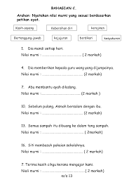 Soalan Peribahasa Bahasa Melayu Tahun 6 Selangor A
