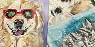 Midweek Paint & Sip - Night Out! PET PORTRAITS!