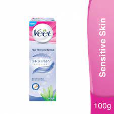 Some hair removal creams can be drying and leave your skin feeling super tight. 100g Veet Hair Removal Cream For Sensitive Skin Askmepasal Com