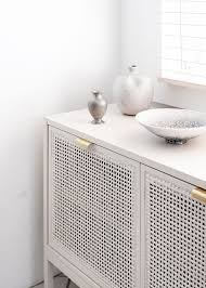 Our Diy Rattan Cabinet Kitchen Storage How To Anne Sage Diy Furniture Diy Kitchen Cabinets Diy Cabinets