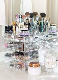 This is also a perfect tool for managing your cosmetics. Makeup Organization Tips Best Acrylic Makeup Organizer Kelley Nan