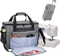 Teamoy Sac pour Machine à Coudre, Sac de Transport de Machine à Coudre pour  Machines à Coudre domestiques ordinaires et Accessoires de Couture, Gris :  ...