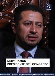 Nery Ramos habla sobre diputados oficialistas, la bancada VOS y acuerdos en  el Organismo Legislativo Nery Ramos dirige un segundo período la Junta  Directiva del Congreso, y en una entrevista realizada con