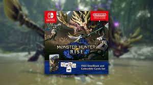 Monster hunter rise switch (mhr) guide to learn about the different editions. Nintendo Uk Offering Monster Hunter Rise Steelbook And Collectible Cards With Pre Orders Nintendo Wire
