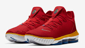 Sneakers fit for a king. An Official Look At The Nike Lebron 16 Low University Red Weartesters
