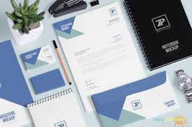 Download Free Psd Stationery Mockup Scene Generator On Behance PSD Mockup Templates