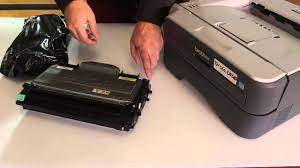 Hướng dẫn reset cụm trống, hộp mực máy in bro. How To Replace Toner Cartridge Tn360 To Imaging Drum Dr360 In Brother Printers Youtube