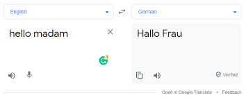 We did not find results for: The Exact German Word For Addressing A Woman With Higher Academic Social Status The Applicability Of The Term Frau German Language Stack Exchange