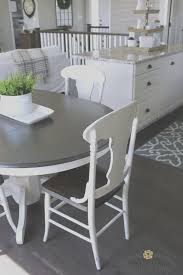 This plan will add a bit of elegance to your space, too. Farmhouse Style Painted Kitchen Table And Chairs Makeover In 2020 Black Kitchen Table Kitchen Table Chairs Kitchen Table Wood