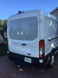 Vinyl On Windows Ford Transit Usa Forum
