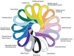 Cancer in the brain is characterized by malignant tumors (excessive growths of cells) that. Cancer Awareness Ribbon Colors Crochet For Cancer Inc