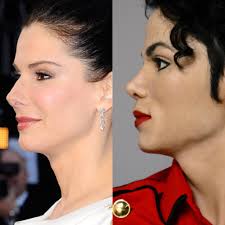 Sandra Bullock vs Michael Jackson. Será que sou só eu ou eles se parecem? :  r/funny