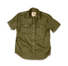 4.5 out of 5 stars 886. Surplus Raw Vintage Plain Short Sleeve Military Army Style Shirt Olive Green Adaptor Clothing