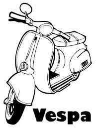 Cara menggambar motor vespa youtube yakni gambar mewarnai mio. Pin Oleh Smm Di Scooter Vespa Sketsa Pola Bordir