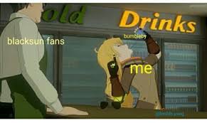 Lmao This Is So Accurate Cause I Do Ship Bumbelbee Pretty Hard Rwby Rwby Ships Rwby Memes