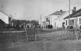 Mala weintraub dorfman was born in łódź, poland in 1923. View Of The Kozienice Ghetto Through The Barbed Wire Fence That Encloses It Collections Search United States Holocaust Memorial Museum