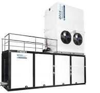 Industrial Refrigeration Ammonia Chillers with NCX Condenser ...