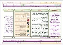 تحضير مادة اللغة العربية علمي بالطريقة البنائية ثاني ثانوي فصلي المستوي الرابع