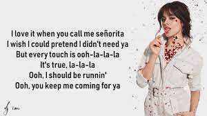 Maybe you would like to learn more about one of these? Shawn Mendes Camila Cabello Senorita Lyrics Youtube