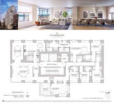 Our selection of pier house plans is perfect for coastal or lowcountry flood areas. The Chamberlain S 4200 Square Foot Penthouse 3 Is A Distinctive Full Floor Home With 5 Bedr Penthouse Apartment Floor Plan Condo Floor Plans Modern Floor Plans