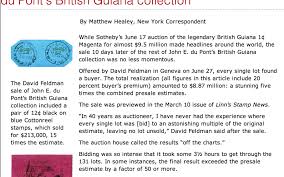 press article off the charts results for feldman sale