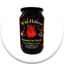 Wild Hibiscus Flowers In Syrup Catering Size Www Wildhibiscus Com Edible Flowers Hibiscus Hibiscus Syrup