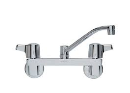 Select from a wide variety of wall mount faucets online. Waltec 27w660lf 2 Handle Wall Mount Kitchen Faucet Chrome Plumbing Online Canada