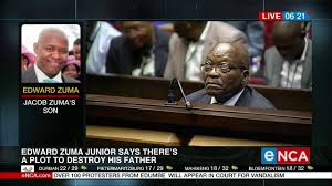This comes after zuma wrote an open letter to anc leader derek hanekom calling him a white monopoly capitalist offspring. Edward Zuma Says There S A Plot To Destroy His Father