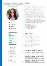 50 modelos de curriculum vitae para descargar gratis en word. Plantilla De Curriculum Con Foto Descarga Gratis Cv Word