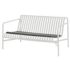 Height 37 cm x width 37 cm dining armchair: Hay Palissade Seat Cushion For Lounge Sofa Anthracite Finnish Design Shop
