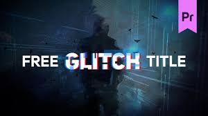 1 preset file you downloaded and select it. Premiere Pro Title Templates Free Glitch Pack Vol 2 Youtube