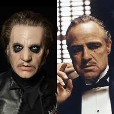 I could be WAY off here, but I believe that the Copia mask was heavily  inspired by The Godfather. Or is it just me? Would make sense since Tobias  is a massive