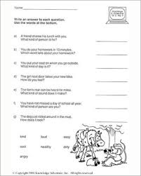 Teach your children the 6th grade math skills they need. Getalong Gets Better Word Quiz Worksheet 2nd Grade Jumpstart