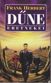 A duke's son leads desert warriors against the galactic emperor and his father's evil nemesis to free their desert world from the emperor's rule. Dune Eretnekei Dune Book Dune Dune Art