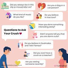 Therefore, the best weapon in your arsenal is the use of icebreaking questions. 500 Questions To Ask Your Crush To See If They Are Right Match For You