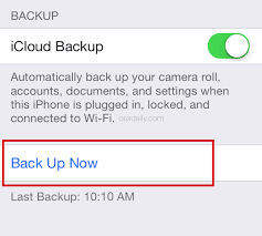 Backup To Icloud Manually From An Iphone Or Ipad Osxdaily