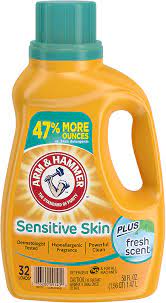If you're sensitive to a specific ingredient, definitely check the labels to ensure that those ingredients aren't in there. Arm Hammer Sensitive Skin Plus Hypoallergenic Fresh Scent