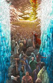 Moses And The Red Sea On Behance Jesus Art Biblical Art Christian Art