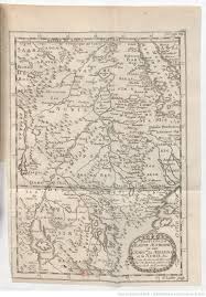 Partie De La Haute Ethiopie Carte De Nicolas Sanson 1646 In L Afrique De Marmol De La Traduction De Nicolas Perrot Carte Geographique Carte Cartes