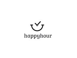 Happyhour Logo Design Inspiration Simple Logo Design Inspiration House Logo Design