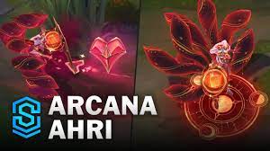 Arcana Ahri Skin Spotlight - Pre-Release - League of Legends - YouTube