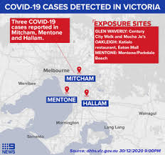 These premises have either had confirmed cases visit during their infectious period or are sites where a confirmed case may have acquired their infection. Three New Community Cases Of Covid 19 Discovered In Melbourne
