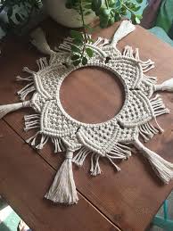 modern macrame table centrepiece plant skirt unfettered co specializes in handmade modern fibre art and bohemian macra macrame modeles de macrame art macrame
