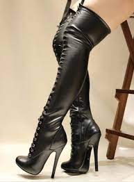 Fetish Leather Boots - Etsy