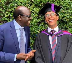 The journey to the ninth cloud was bumpy. Mukhisa Kituyi S Son Graduates In Uk Photos Kenyans Co Ke