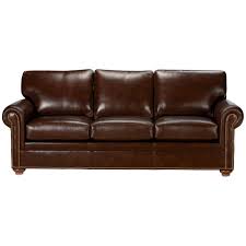 Conor Leather Sofa Omni Brown Sofa Leather Sofa Ethan Allen Sofa