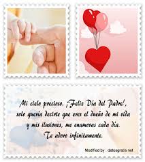 En general, la tradición católica europea lo conmemora el 19 de marzo, día de san josé, padre adoptivo de jesús. Frases Por El Dia Del Padre Para Mi Esposo Saludos Por El Dia Del Padre