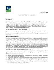 By publishing team on march 25, 2011. Finance Director Job Description General City Of Buellton