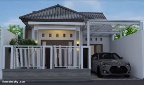 Denah rumah minimalis 5x10 expo desain rumah via exporumahminimalis.blogspot.com. Desain Dan Denah Rumah Terbaru Satu Lantai Dengan Ukuran 7 5 M X 13 M Tampil Lebih Elegant Cocok Untuk Perkotaan Dan Pedesaan Homeshabby Com Design Home Plans Home Decorating And Interior Design