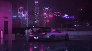 Steel skull cyberpunk 2077 art 4k quality. Mazda Rx7 Live Wallpaper 720p Youtube